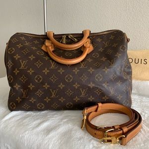 💖 Authentic Louis Vuiton Speedy 35 Bandoulier 💖